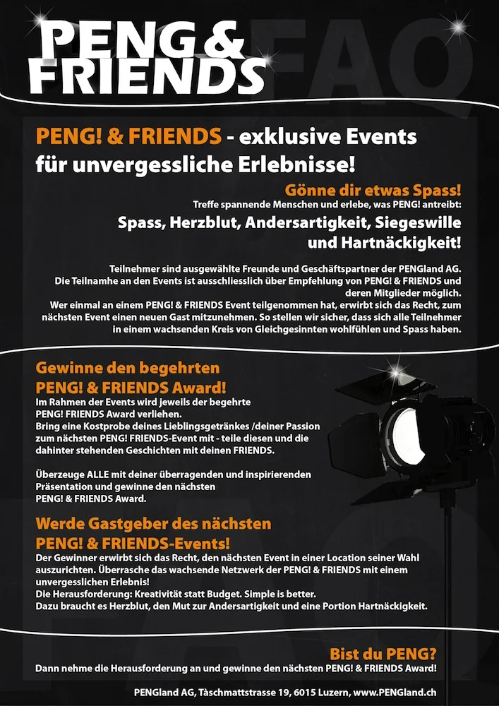 PENG! & Friends FAQ