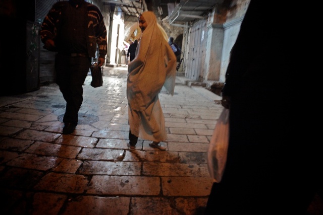 Little Girl in the Holy City, Jerusalem. 