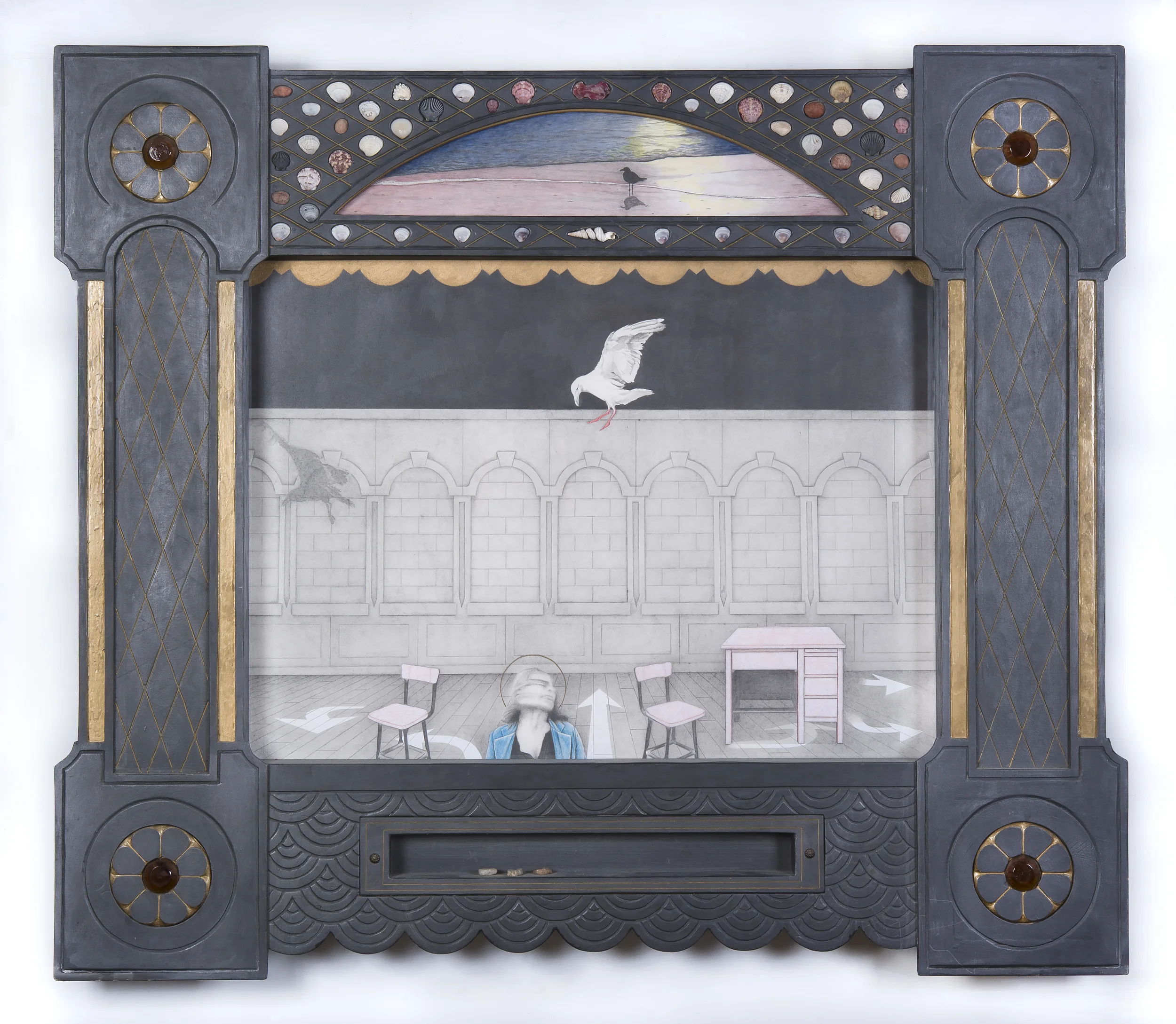 ANNUNCIATION WITH SEAGULLS