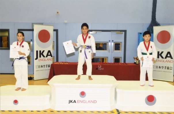  Gabriel as a Double Gold Medallist (National English Champion) 