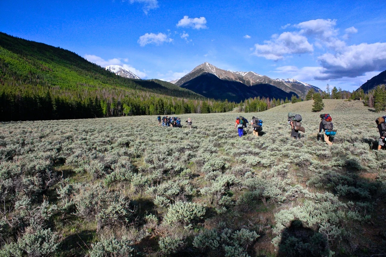 W.E. takes Japan group up Mt. Elbert