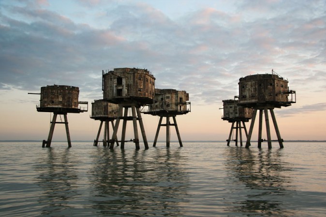 … the Maunsell Sea Forts