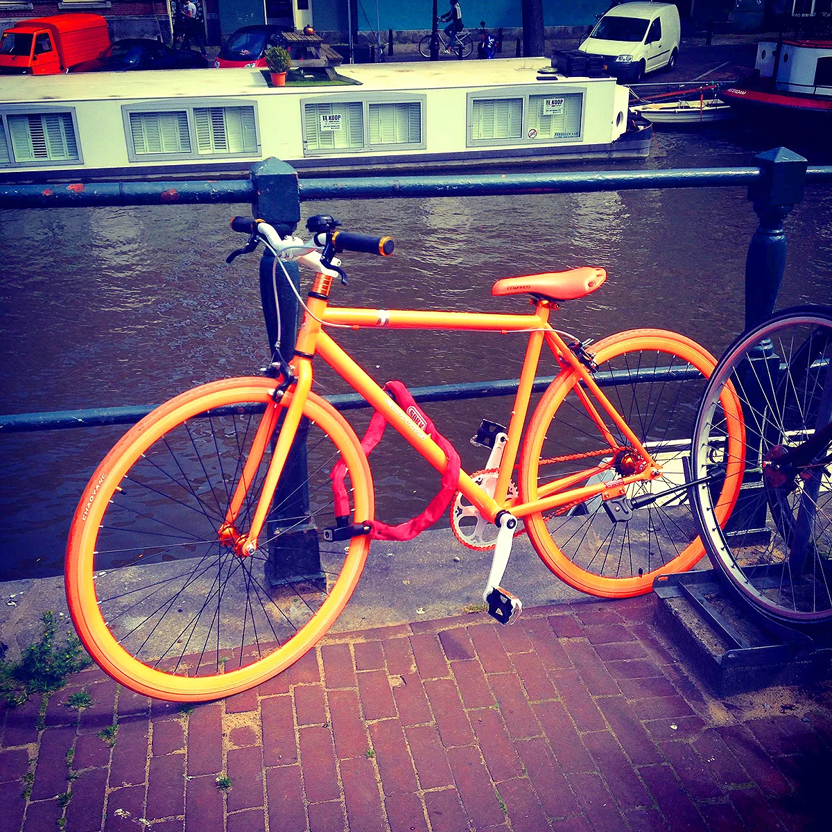 Dayglo bike