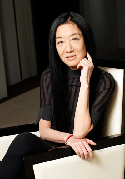 Vera Wang in her signature black