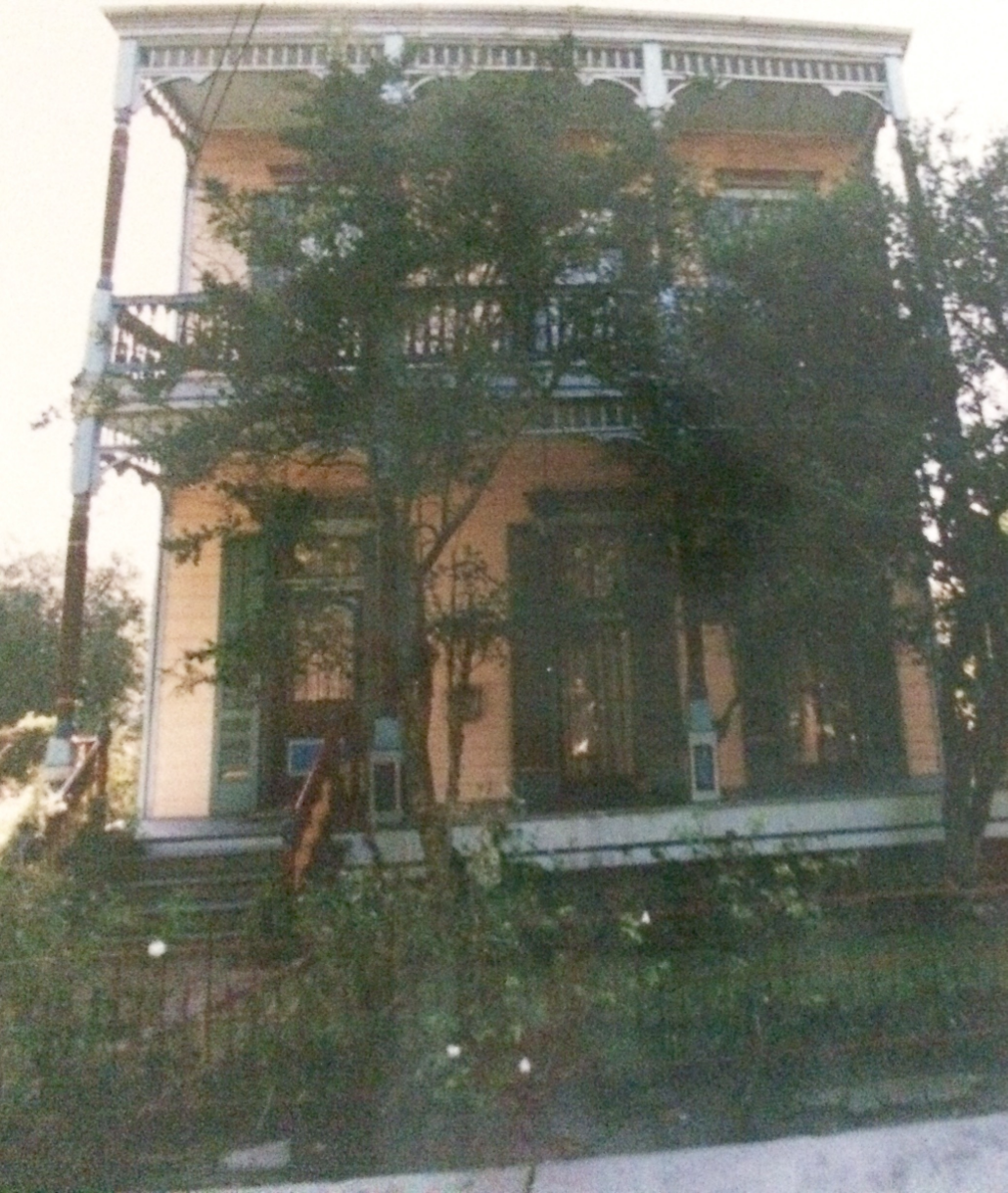 My heavily painted house c. 1994
