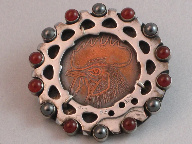 Rooster (brooch)