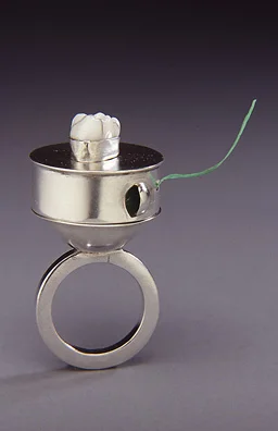 Dental Floss Dispenser RIng