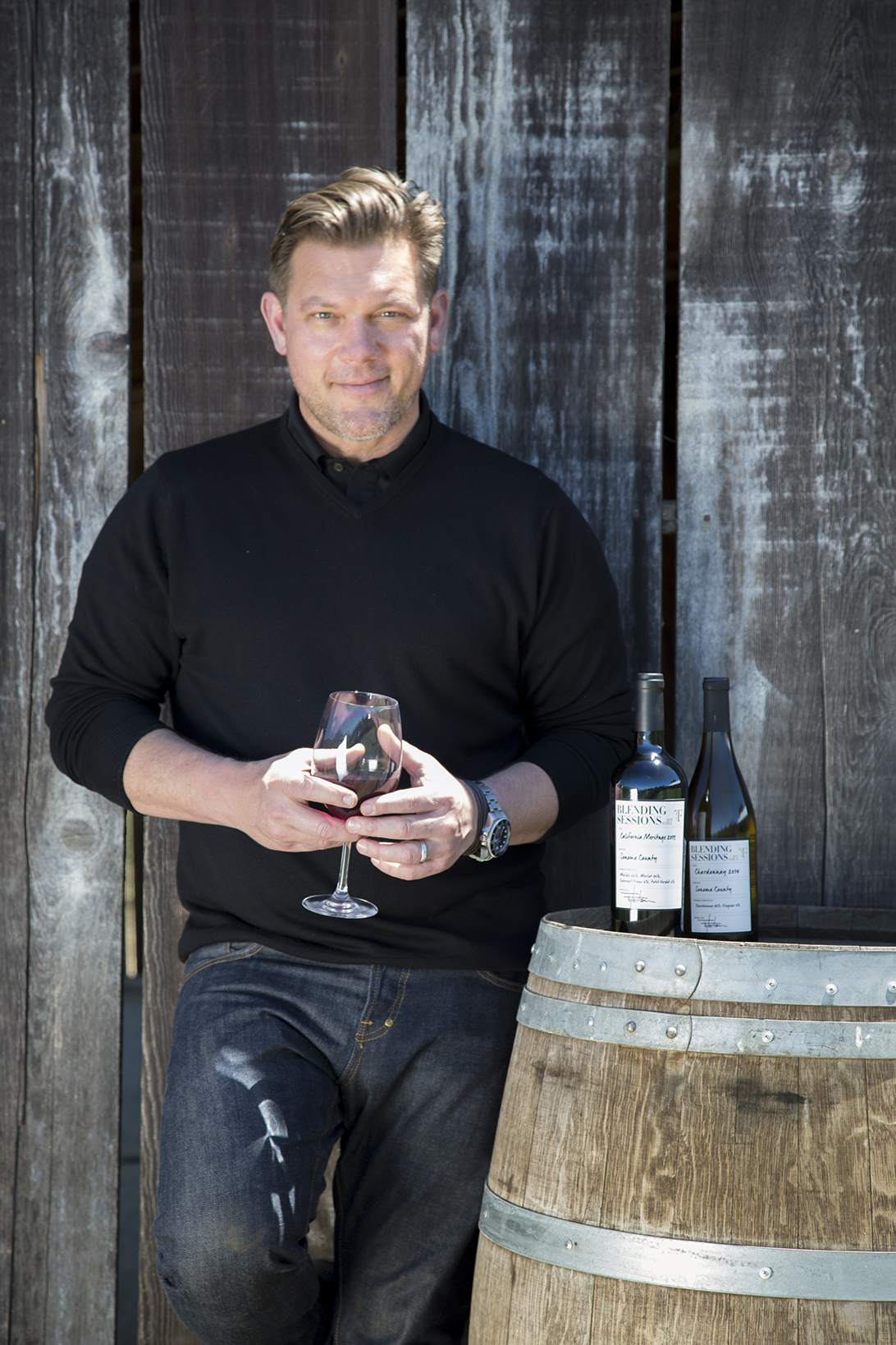 Tyler Florence for Blending Sessions Wine