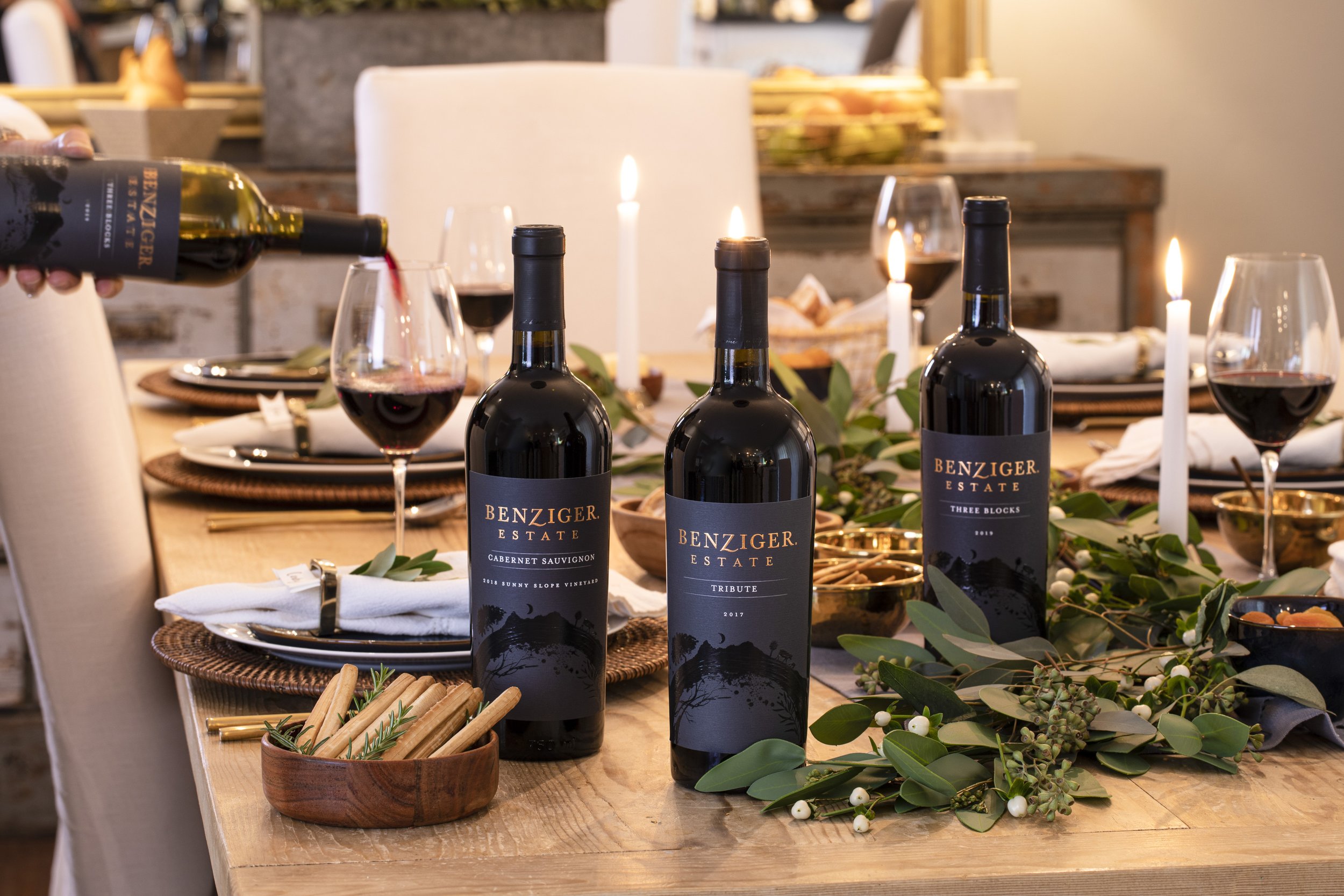 Benziger Winery holiday catalogue