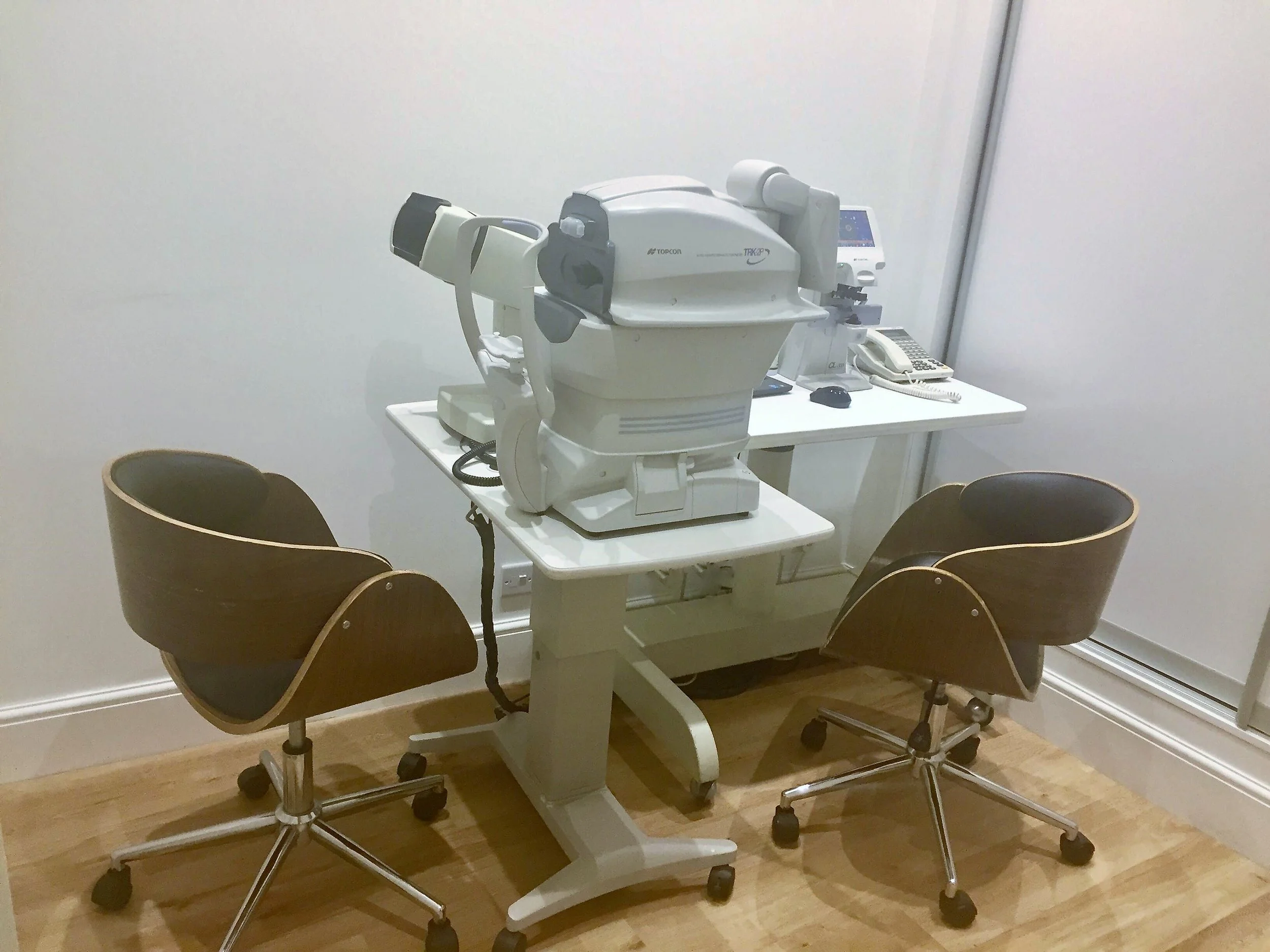 A sneak peek into our new pre-test room on the lower ground floor.