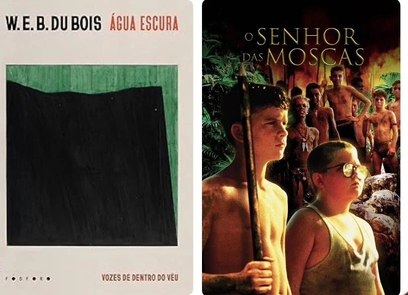 Dicas de livros e filmes por Luciana Andrade - Livro: Água escura, Vozes dentro do véu, W.E.B, Dubois e Filme: O senhor das moscas