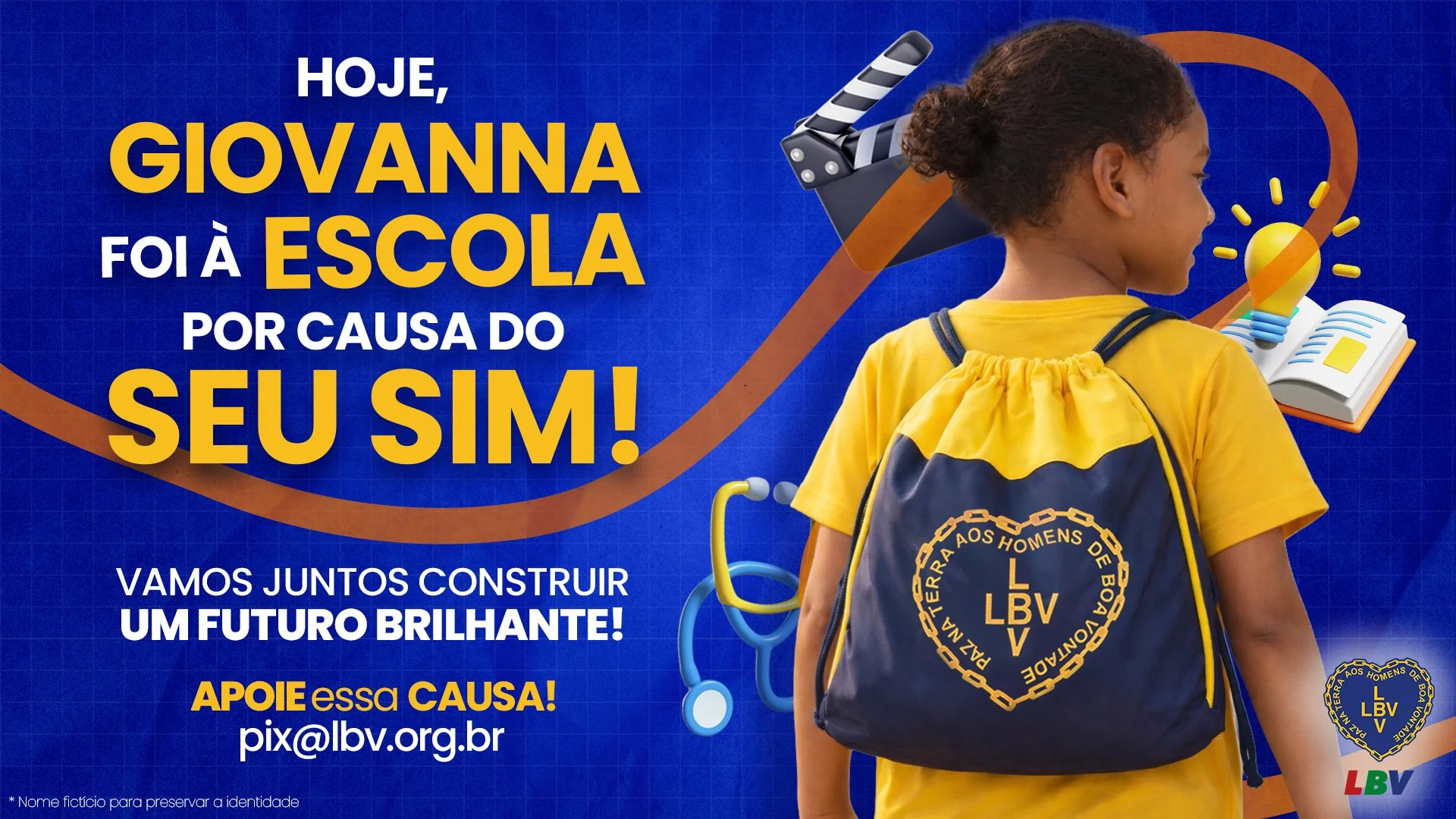 Solidariedade que transforma: LBV mobiliza sociedade em prol da educação de crianças e jovens