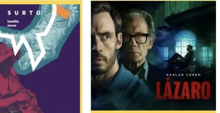 Dicas de livros e filmes por Luciana Andrade - Livro: Surto de Kamilla Naves e Série: Lazaro da Prime Video