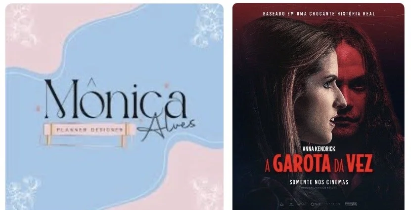 Dicas de livros e filmes por Luciana Andrade - Livro:  Azul , Mônica Alves e Filme: A garota da vez