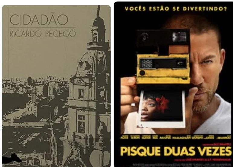 Dicas de livros e filmes por Luciana Andrade - Livro: cidadão, Ricardo Pecego e Filme: Pisque duas vezes