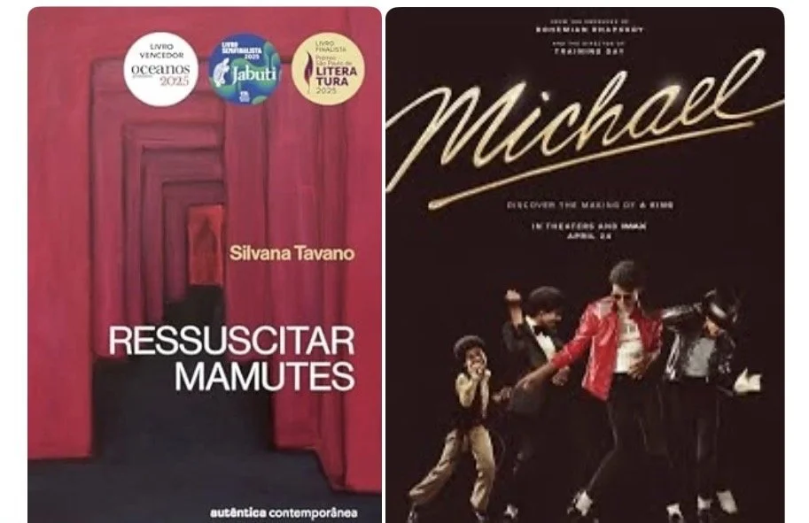 Dicas de livros e filmes por Luciana Andrade - Livro: Ressuscitar mamutes, Silvana Tavano e Filme: Michael Jackson