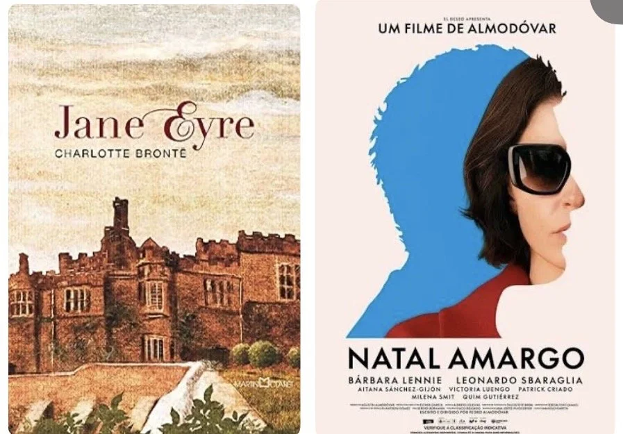 Dicas de livros e filmes por Luciana Andrade - Livro: Jane Eyre, Charlote Brontë e Filme: Natal amargo