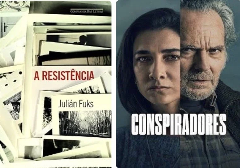 Dicas de livros e filmes por Lucuana Andrade - Livro:  A resistência, Julian Fuks e Filme: Conspiradores