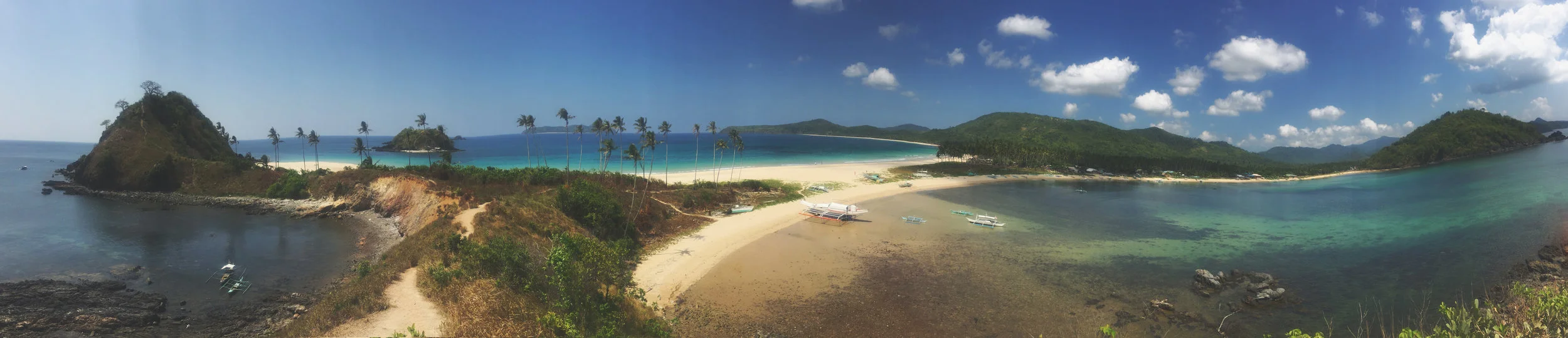 Nacpan Beach pano