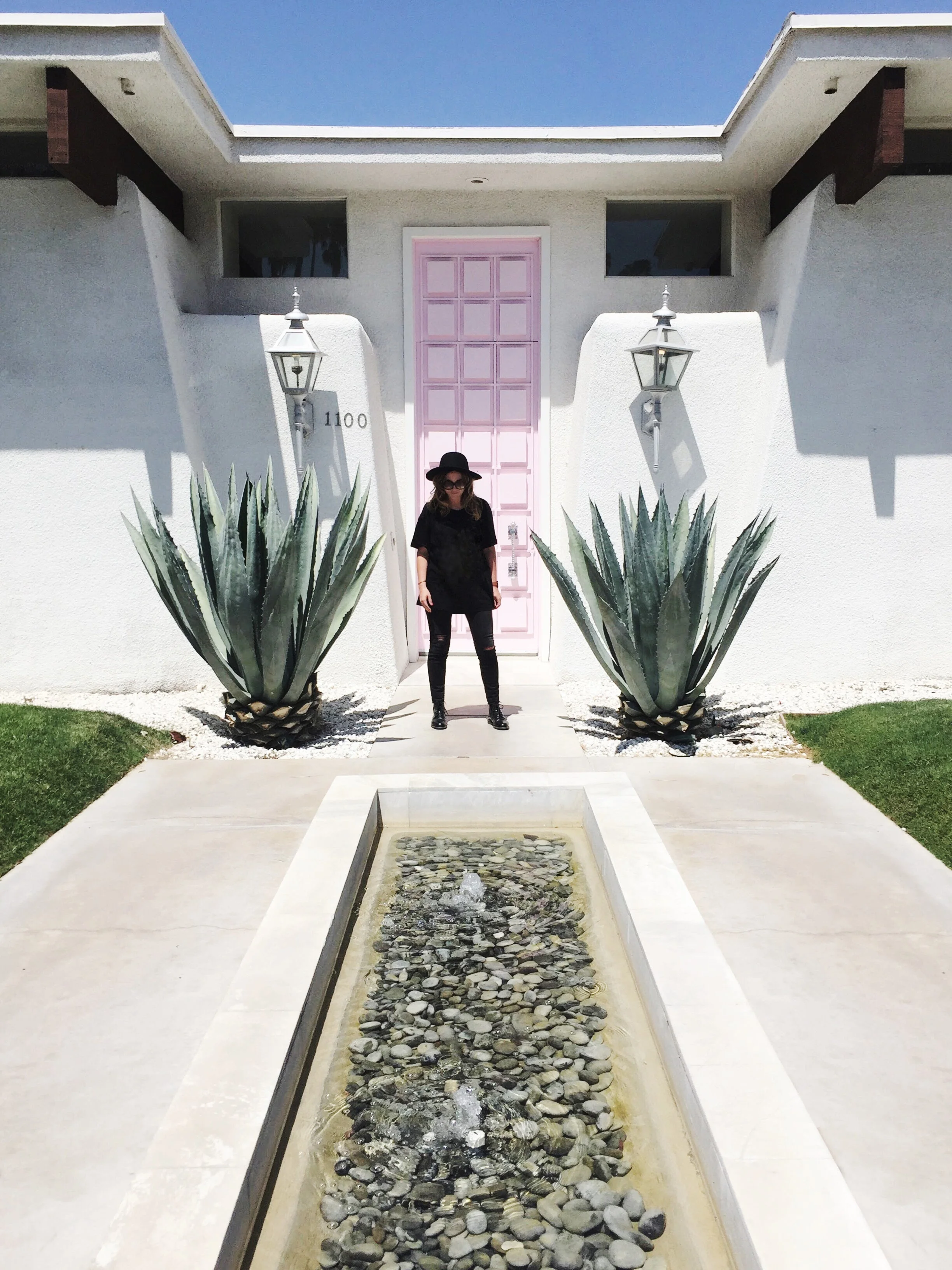That pink door.