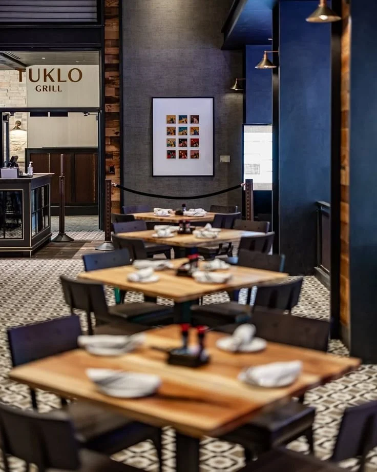Tuklo Grill artwork featuring artist Gregg Standridge