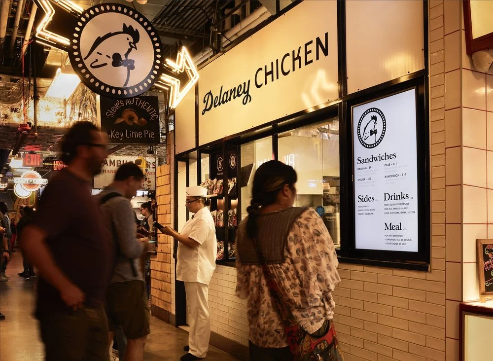 Delaney Chicken DeKalb Market Hall Brooklyn, NY 2018 – 2019