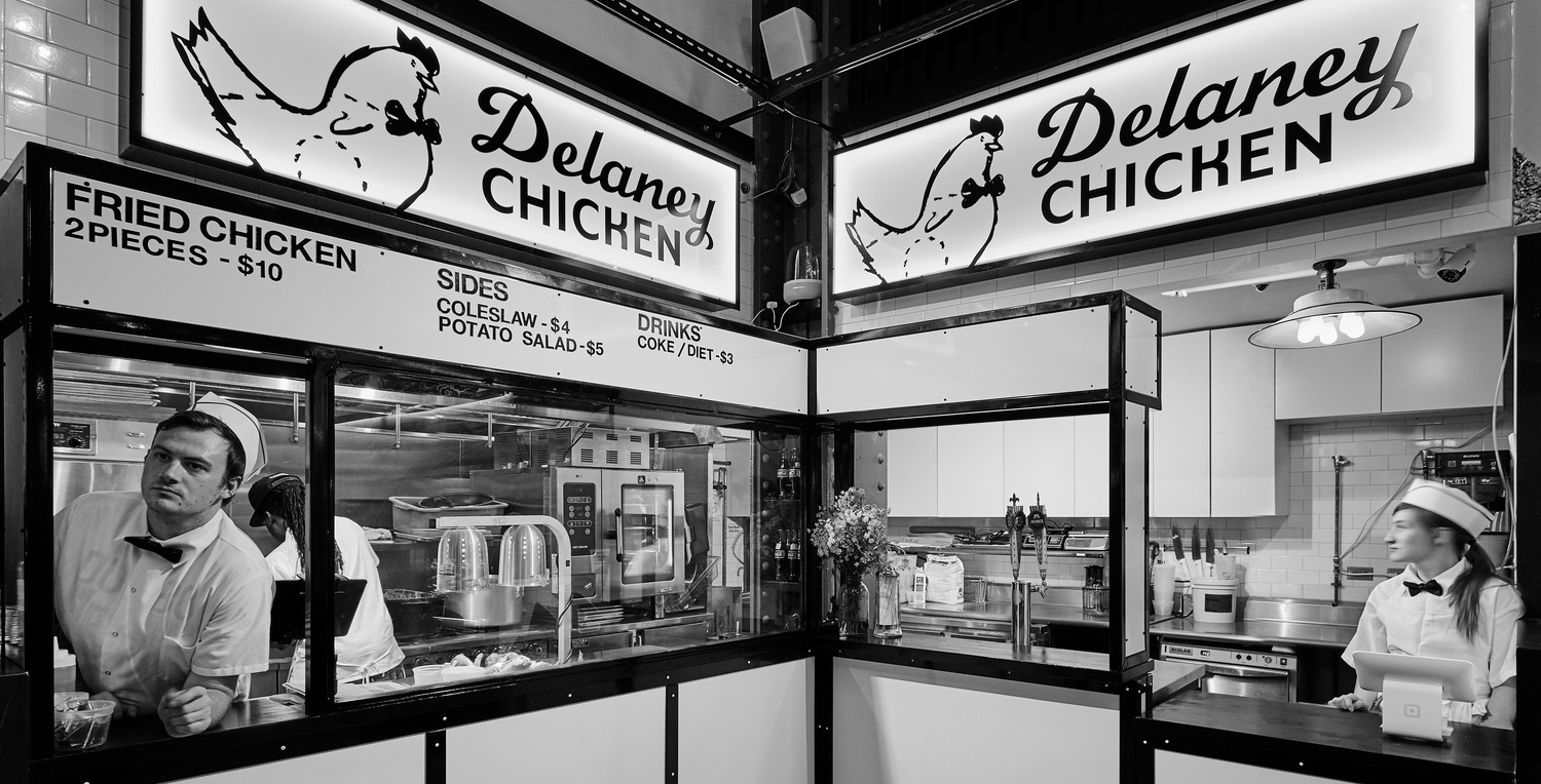 Delaney Chicken Urbanspace Vanderbilt Hall New York, NY 2016 – 2018