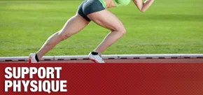 Gym multidisciplinaire pour l'entraînement des sportifs de la rive-sud. Un coureur est démontré dans une phase d'entraînement privé de départ visant à augmenter son explosivité et sa cadence pour être ultimement plus rapide et agile.