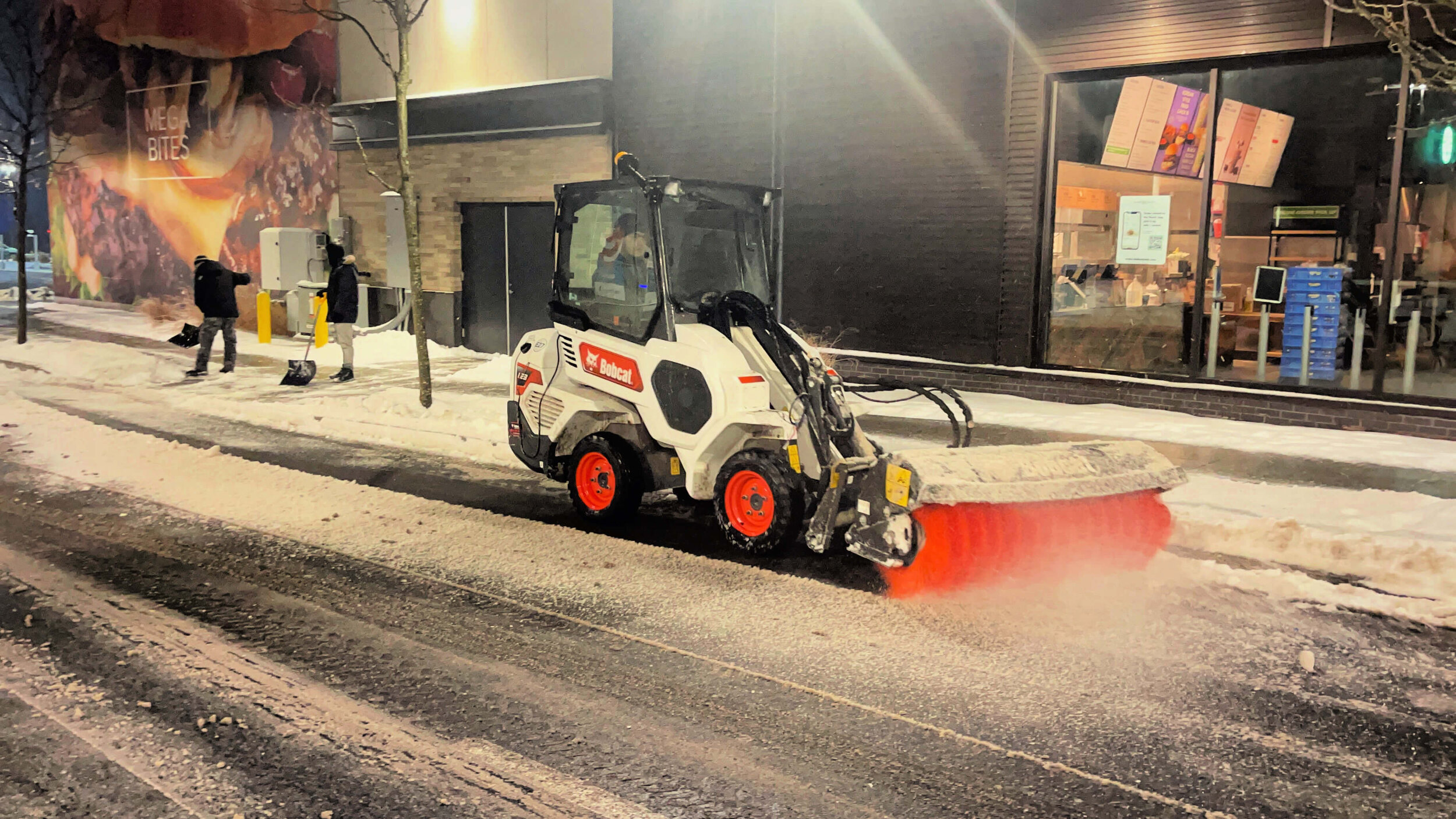 Dedicated Sidewalk Crews With Speciality Equipment
