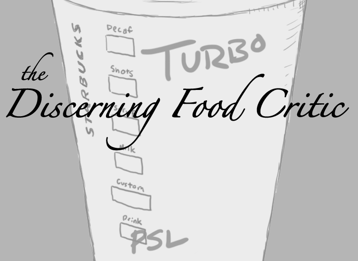 The Discerning Food Critic presents: The Pumpkin Spice Latte
