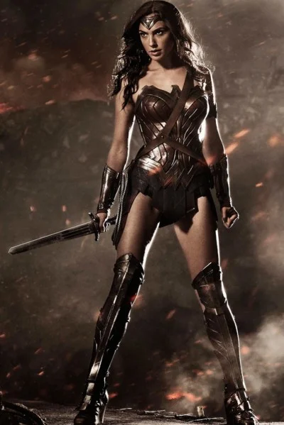 Gal Gadot cosplayed Xena, Warrior Princess at SDCC