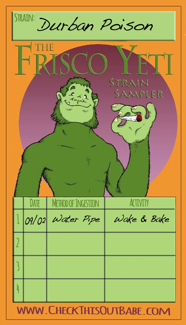 Quest for the Best: Durban Poison (1/4)