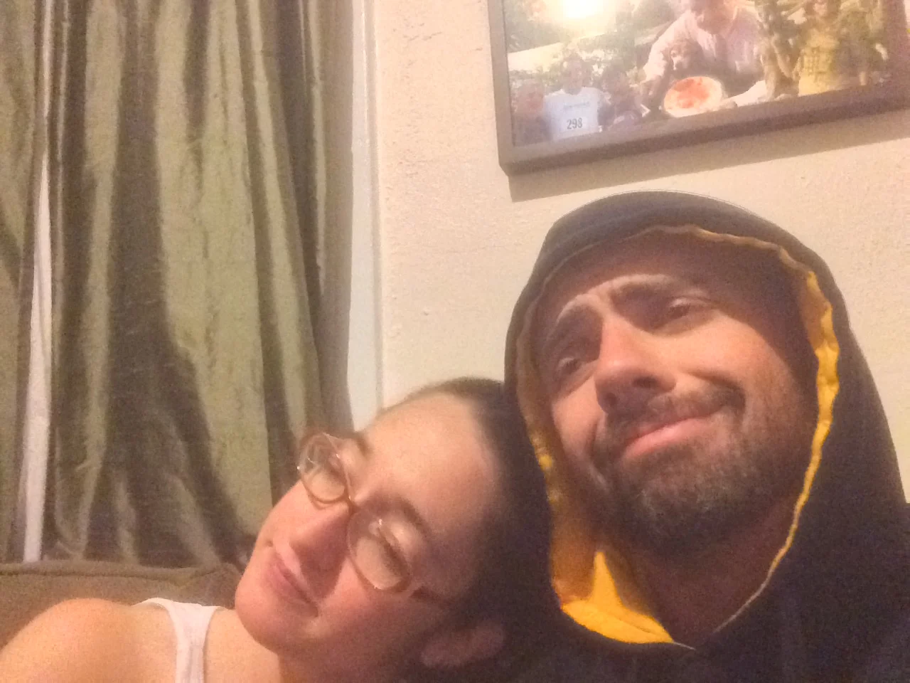 Scaleface and her dad.