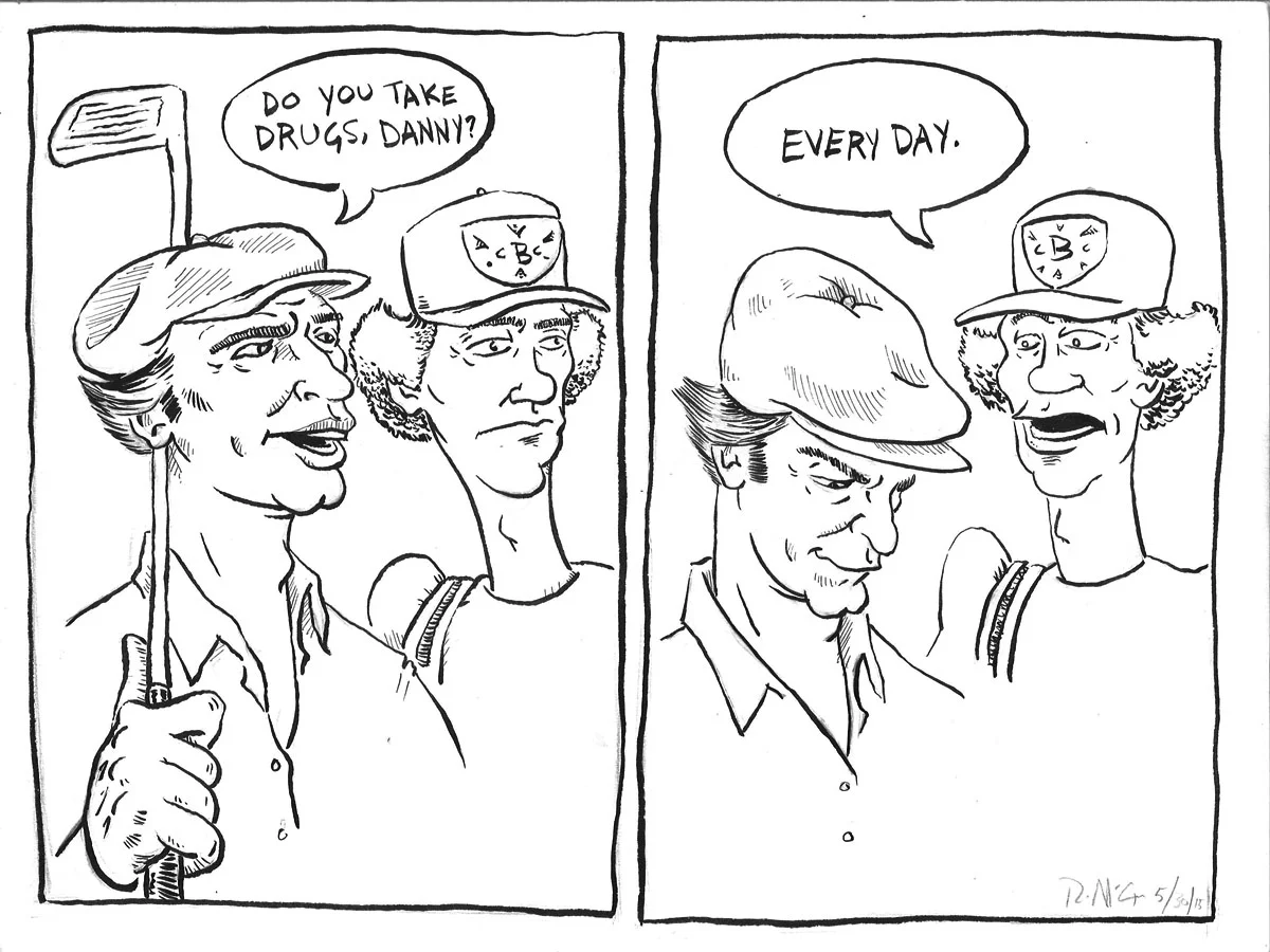 A Caddyshack Illustration For The Weekend