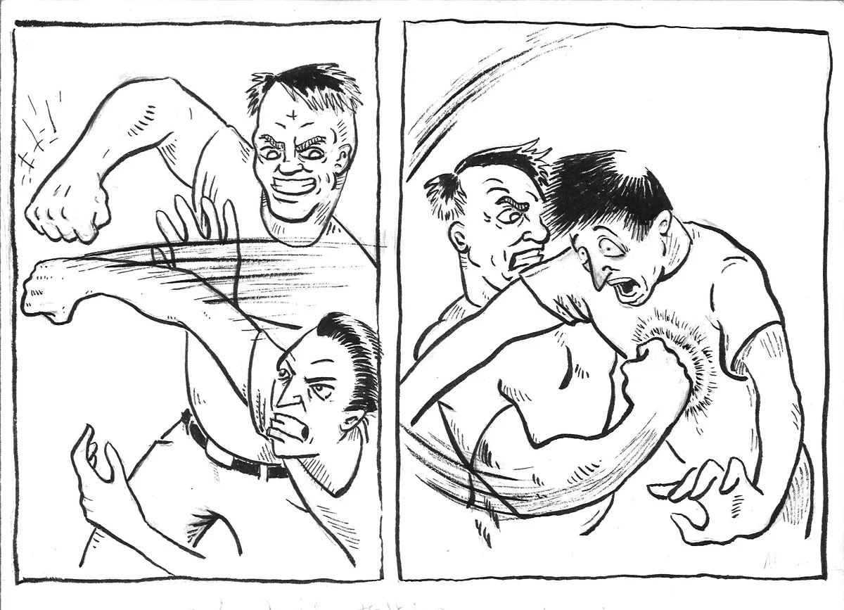 A Shot To The Solar Plexus!