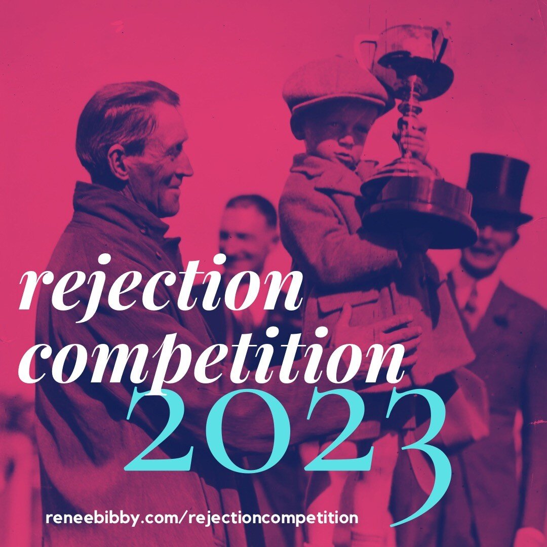 Hey, Writers! I wanted to invite you to join in Rejection Competition 2023. It's a friendly year-long competition to acquire literary rejections (all in the service of getting acceptances). It's free to all writers, all levels, all genres. If you're 