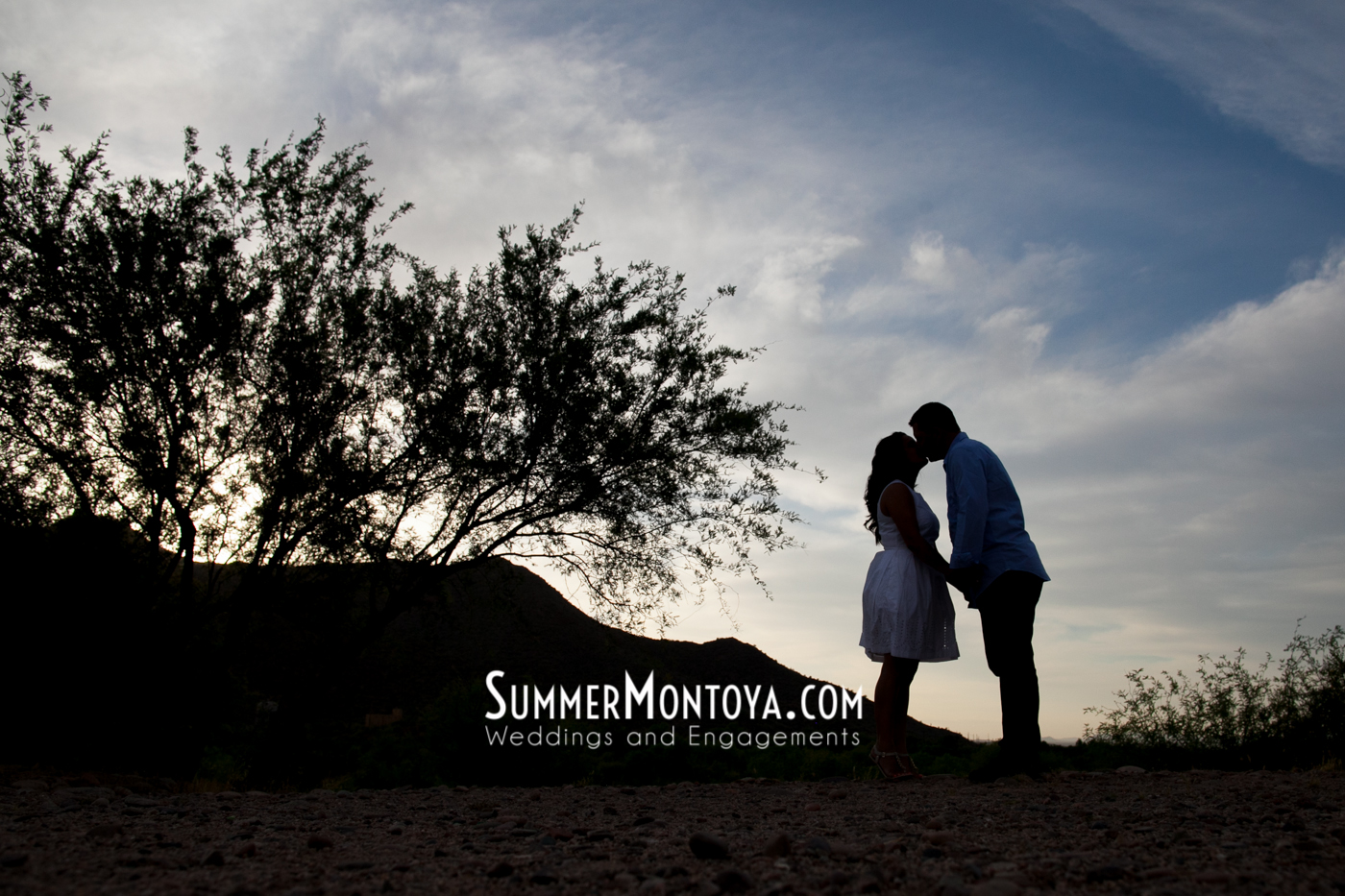 Phoenix Desert Engagement Photographer | Simey & James