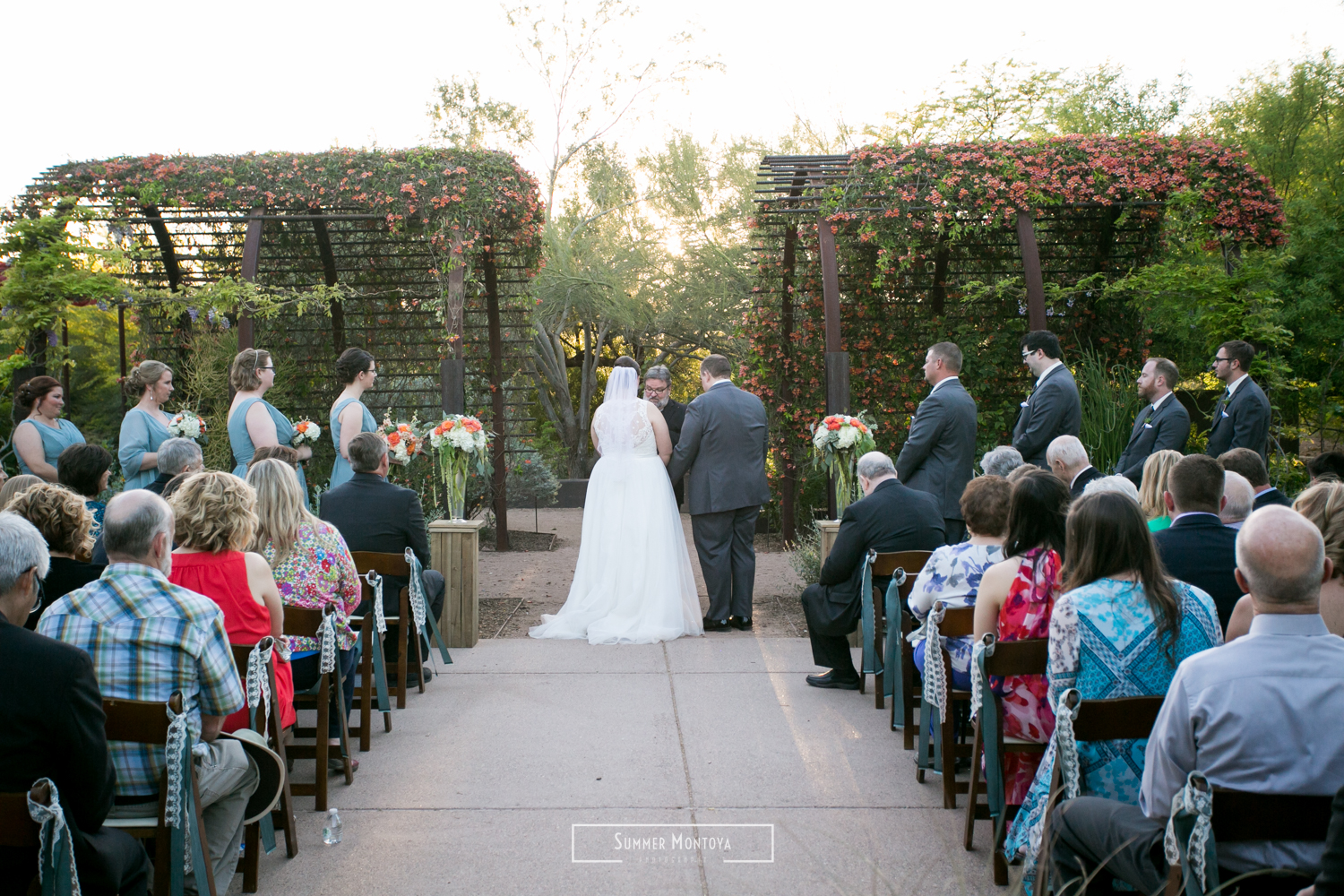 Phoenix wedding at the Desert Botanical Gardens