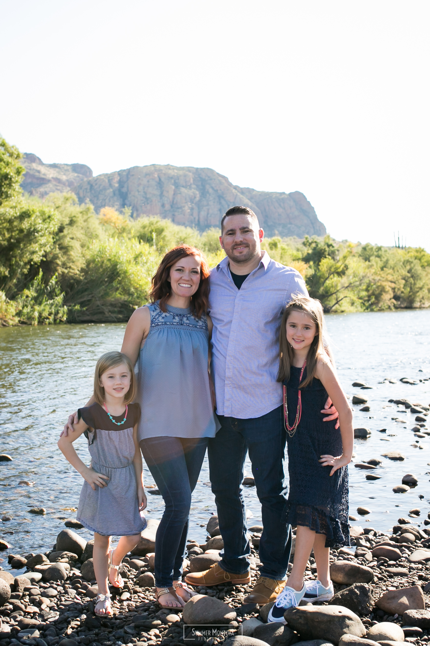 Desert family photos in Arizona