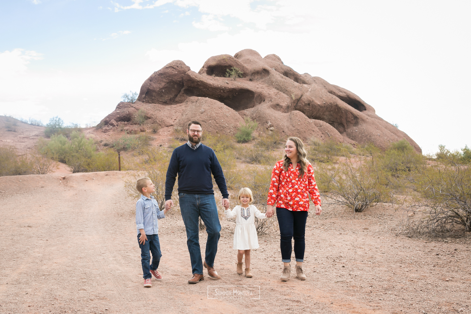  Phoenix family photos at Papago park 