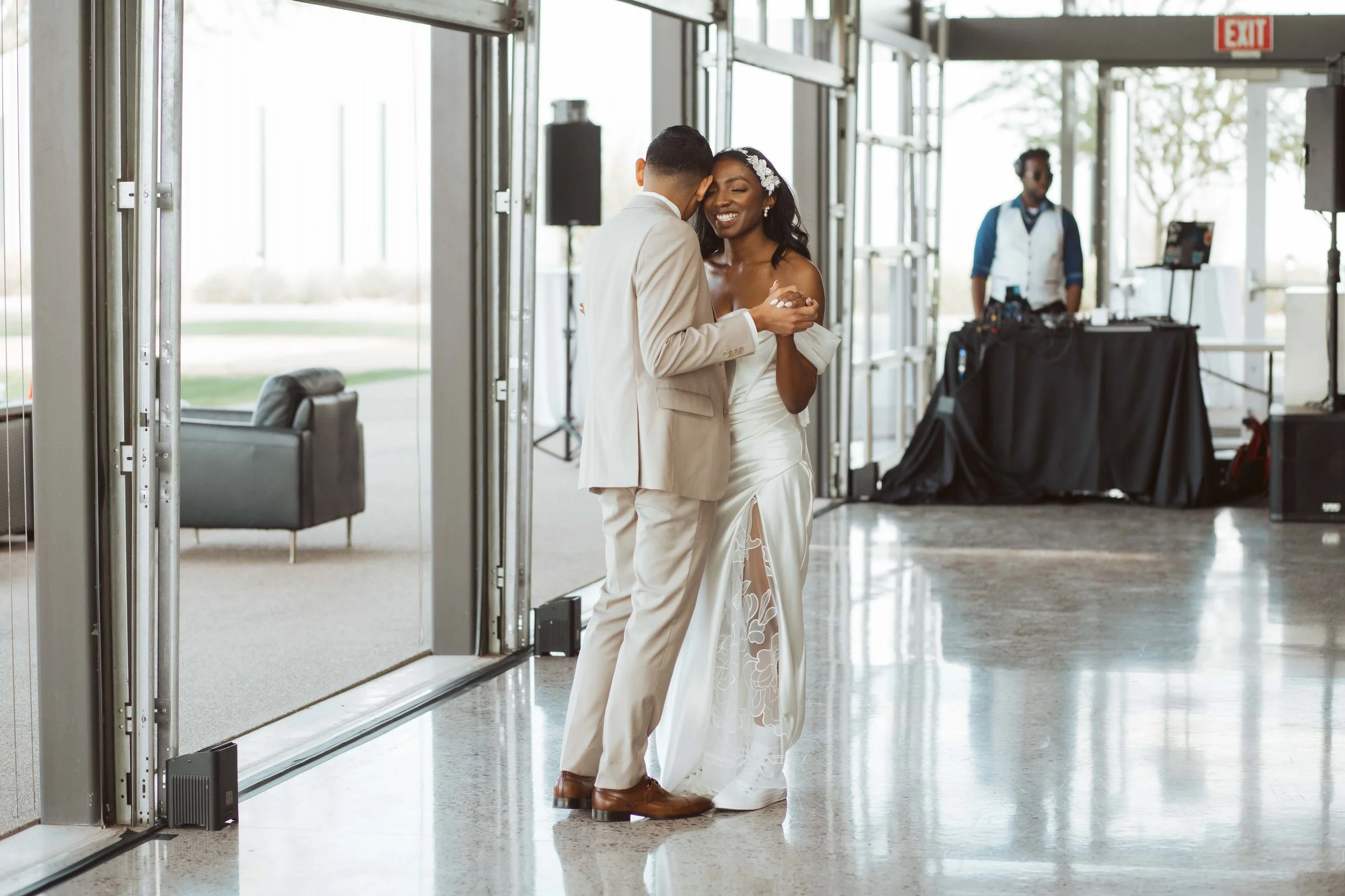 Gilbert-wedding-jade-abel-111.jpgJade and Abel dancing together during their wedding reception