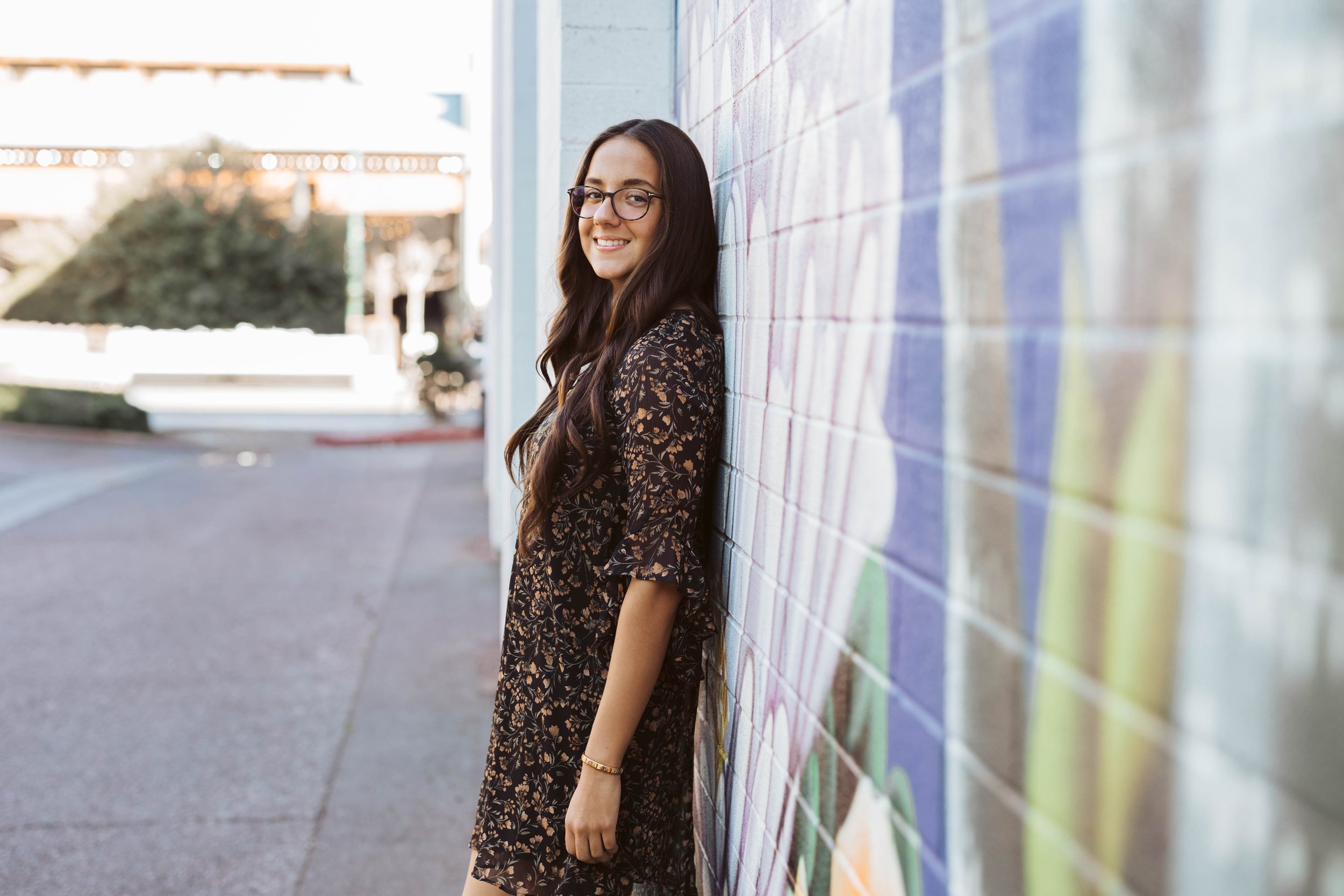 Downtown Gilbert Senior Photos | Chloe | Class of 2026