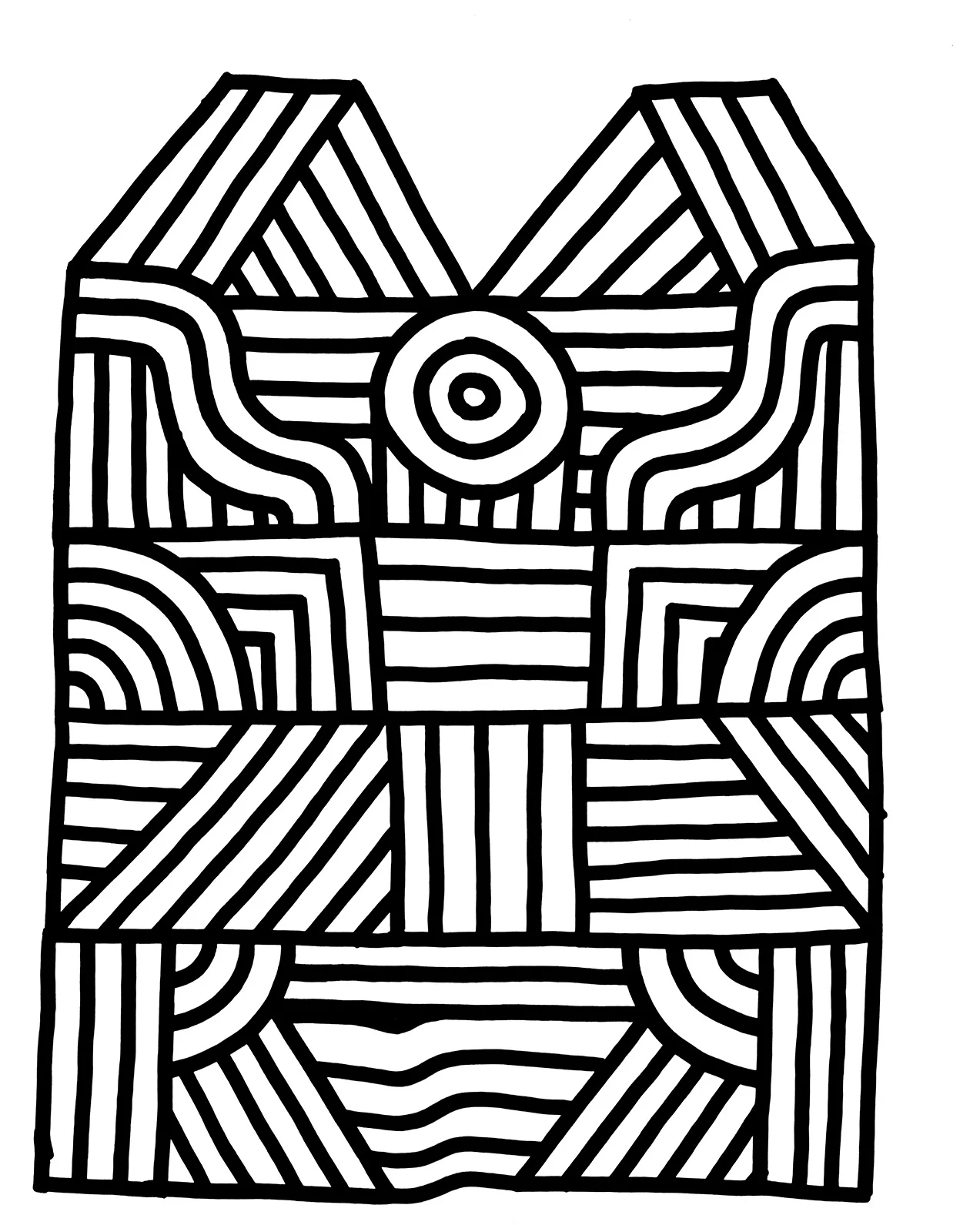 Symmetries Drawing ~ "Revelation" 