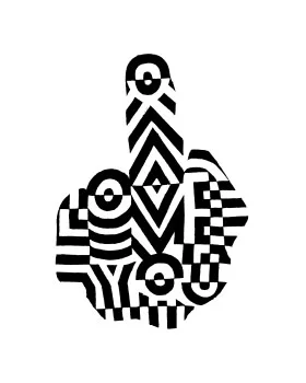 Love You graphic drawing.