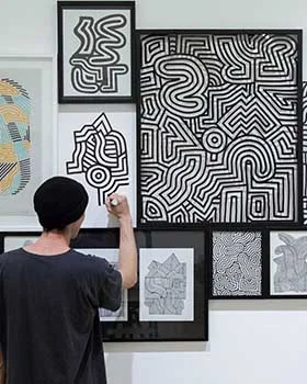 Space Gallery group show installation. Pomona, Ca.