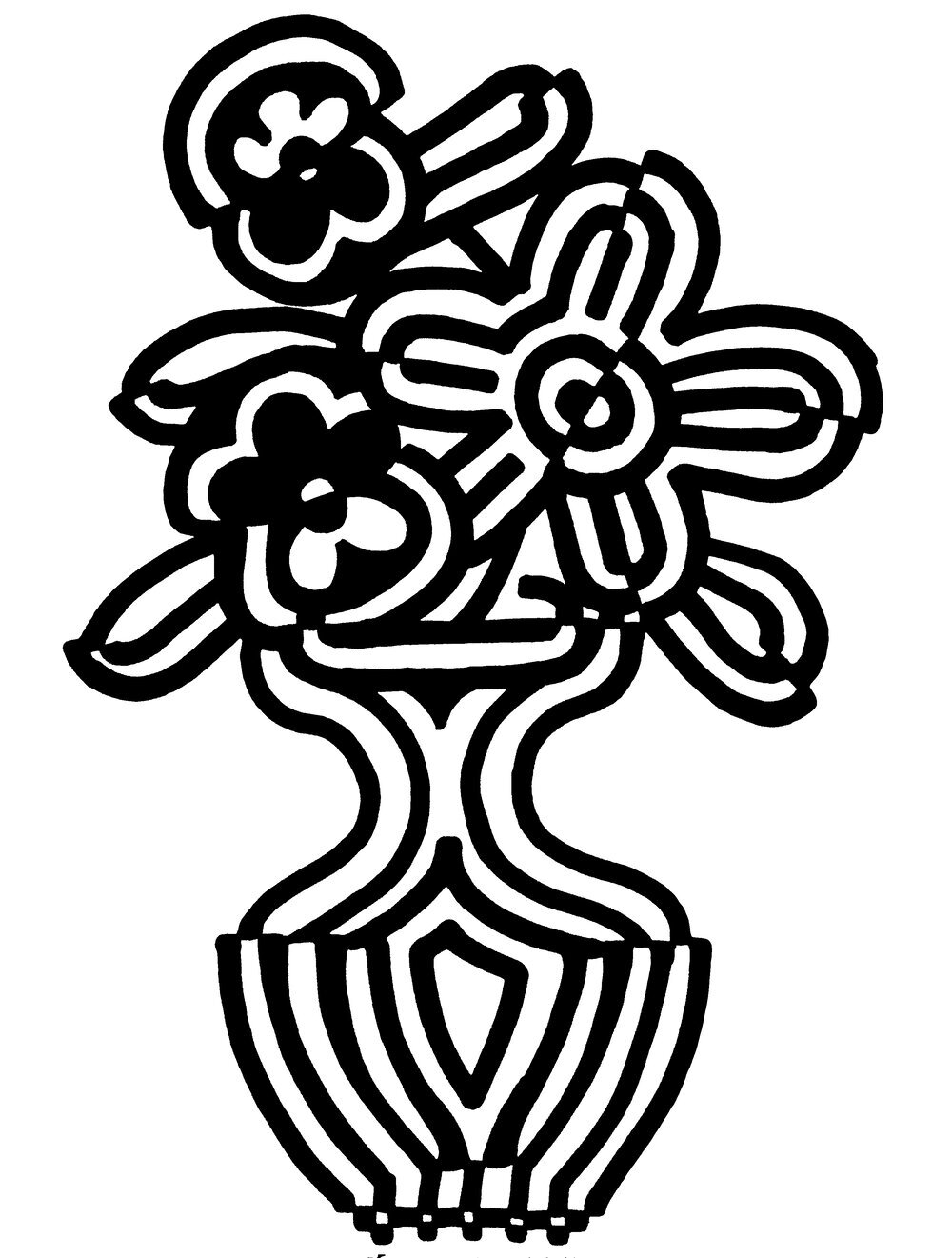 SS19 Flower Pot Sketch 