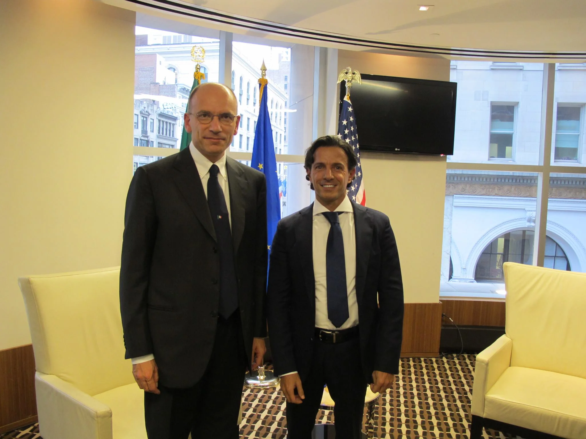 Italian Prime Minister H.E. Enrico Letta
