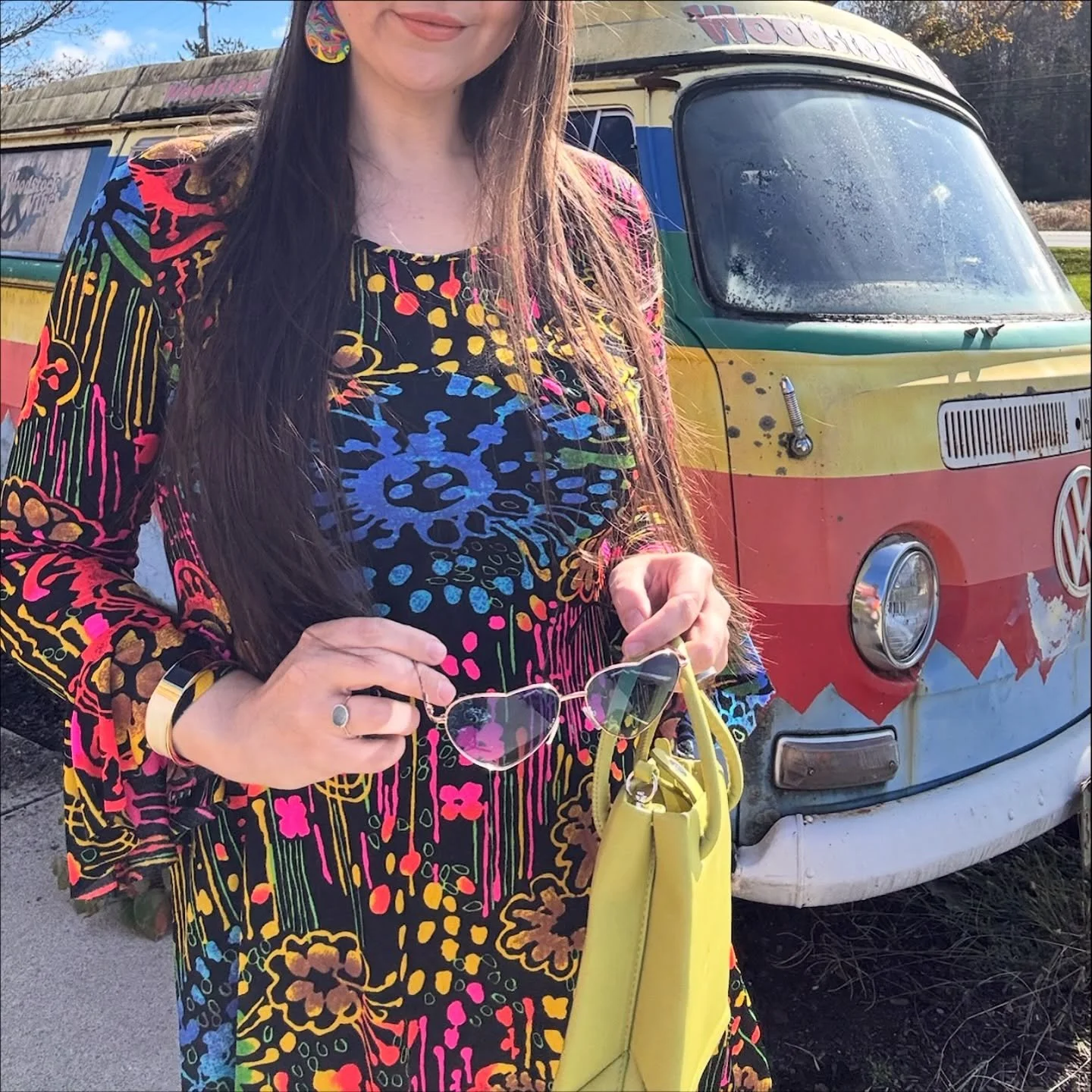 Looking for a last minute accessory or piece for Halloween? Shop #WoodstockVibes 🩷✌️🎃