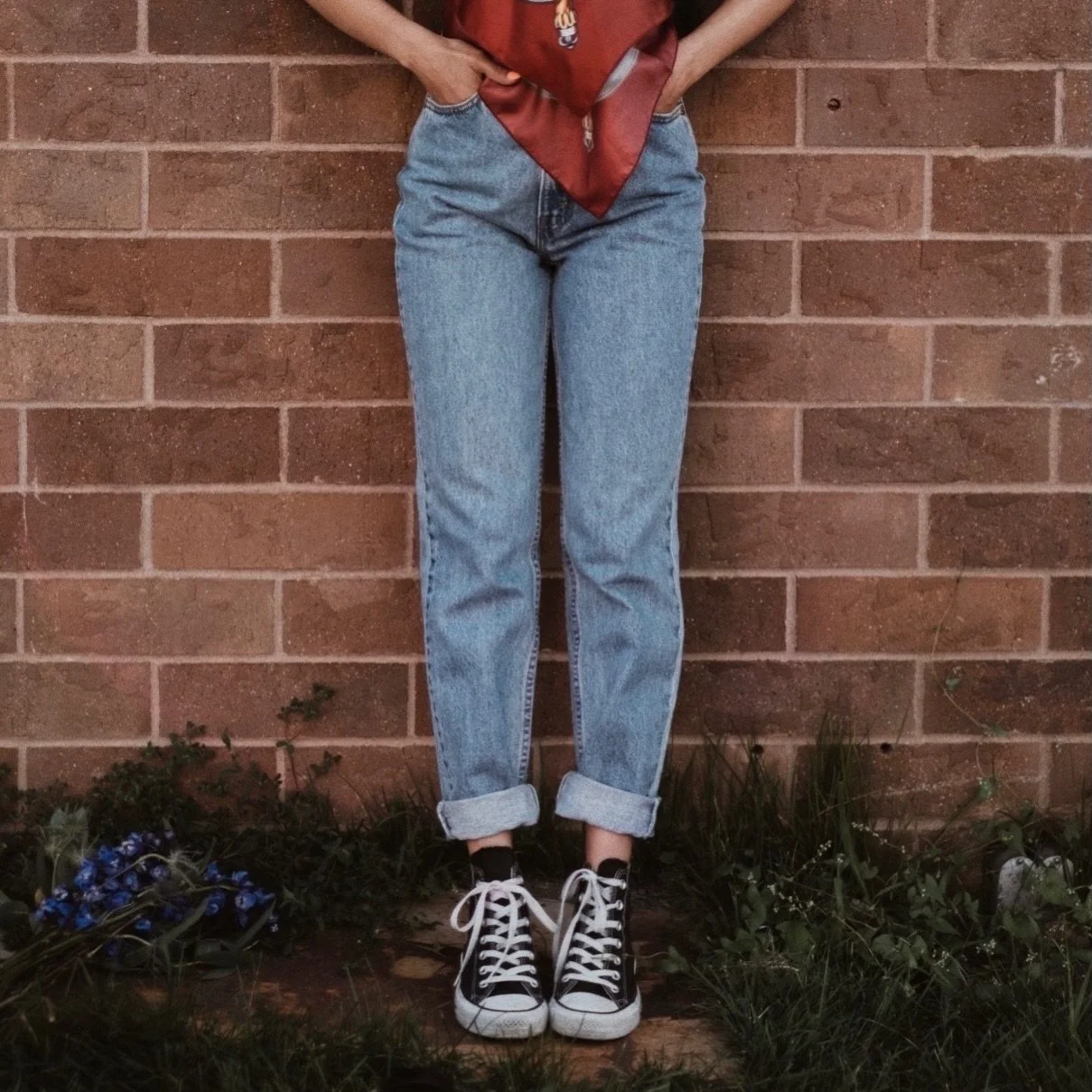 Denim &amp; chucks 👖 Name a better duo&hellip; #WoodstockVibes