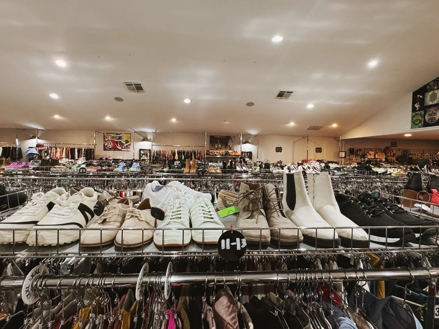 Shoes are stocked 👢👟 Come shop!